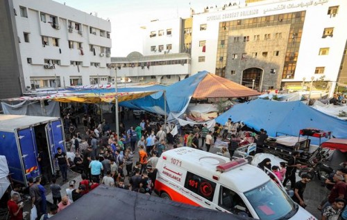 Israel in Gaza ge Al Shifa hospital ah vadhegenfi