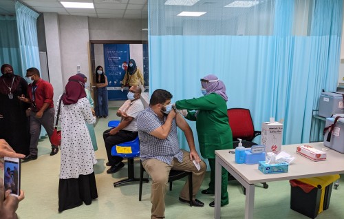 Kulhudhuffuhttaai addu city gai  ves Covid vaccine dheyn fashaifi