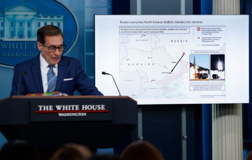 Russia in beynun kuranee North Korea in ufadhdhaa missile thah: America