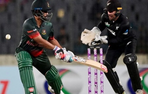Bangladesh ge mahchah kuri hoadhai New Zealand in silsilaa ves kaamiyaabu koffi