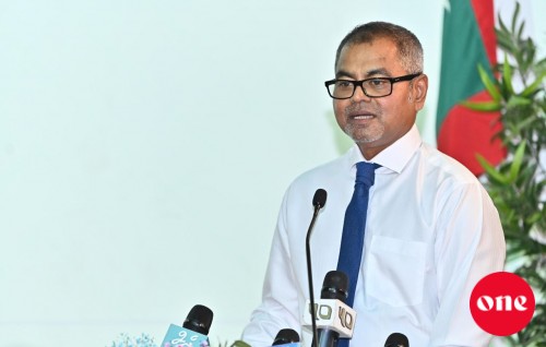 Environment Minister Thoriq ah Majlis in ruhun dheefi