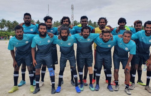 Maaenboodhoo Eid Cup: Furathama match Saviour  kaamiyaabu kuri iru dhevana match ehvvaru vejje