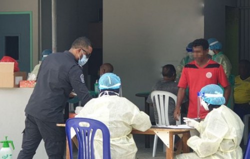 Gaidhee aku Covid ah positive ve, Hulhumale' jail lockdown koffi