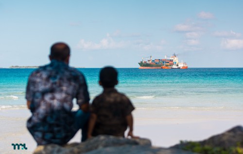 Photo: Raajje in bunkeringe hidhumaiy feshun