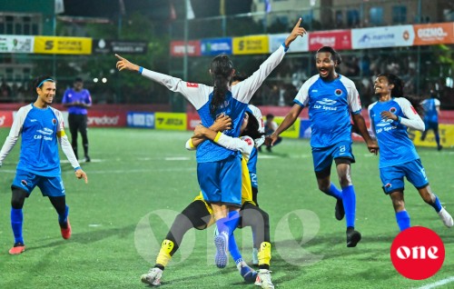 One Photo: Sonee Sports Golden Futsal Challenge 2024 ge M adhi K Atoll final