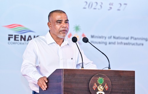 Meehehge nufoozehge dhashu nuvaane kamah vidhaalhuve, Dhonbileiy ge thaaeedhu Raees Solih ah