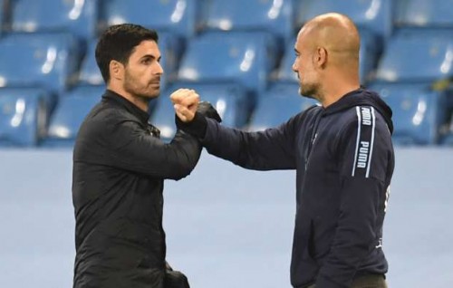 Guardiola Arteta dhifaaugai, '' vaguthu dheefi nama thafaathu dhakkaane,''