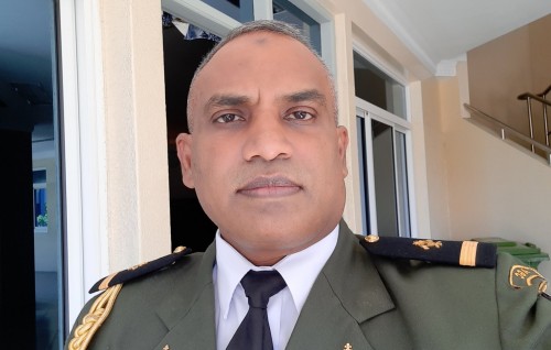 MNDF ge media officer Major Azim Covid ah positive vejje