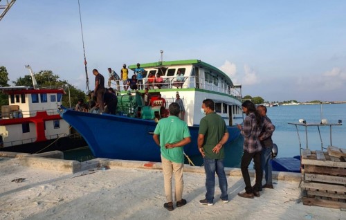 Generator set taken to Veymandoo for quick resolution to electricity issue