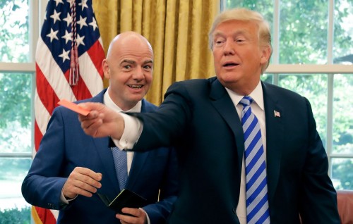World Cup 2026 ge haassa task force ge chair akah Trump