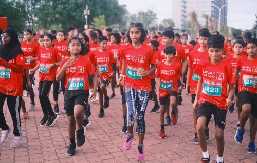 BML WOW Kidz Run concludes with a 1000 runners in different categories