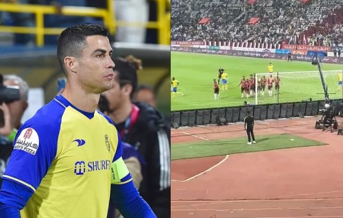 Cristiano Ronaldo fonuvaalu missile ehffadha hiley jehun amaazuvee cameraman eh gayah!
