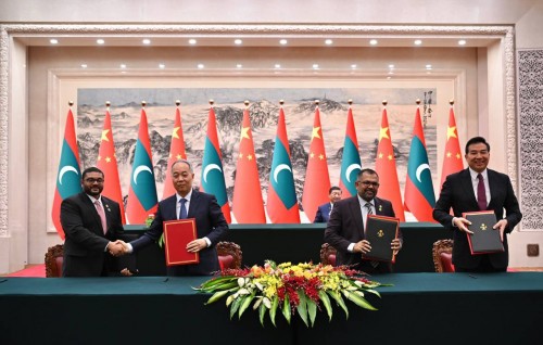 Dhivehi sarukaarun China aa eku 20 ehbasvumehgai soikoffi