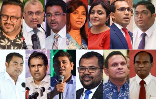 Raees Yameen sarukaaruge 13 vazeerun hiyaanaathuge list gai