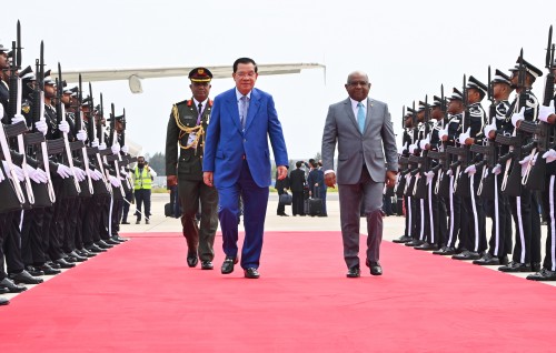 Photo: Cambodia ge boduvazeeru rasmee dhathurufulhehgai Raajje vadaigathun