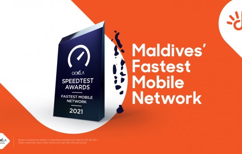Raajjeyge emme fast Mobile network ge Award Dhiraagah