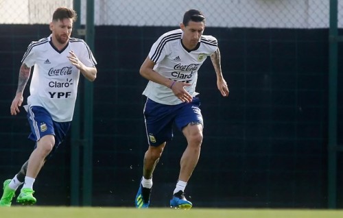 Anna aharuge Olympics gai Argentina ah kulhumuge dhauvathu Messi aai Di Maria ah