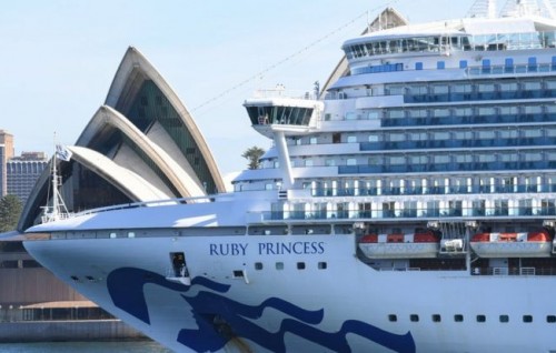 Cruise line akun Sydney ah feybi 914 meehaku Covid ah Positive vi massalaeh femmathivehjje
