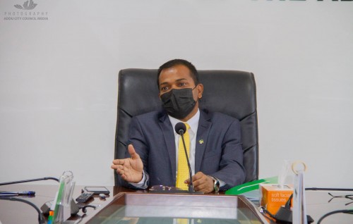 Feydhoo rayyithunnah Hithadhoon goathi libeygoth hadhaanan: Mayor Nizaaru