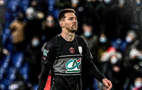 Penalty gai balive PSG French cup in kataifi