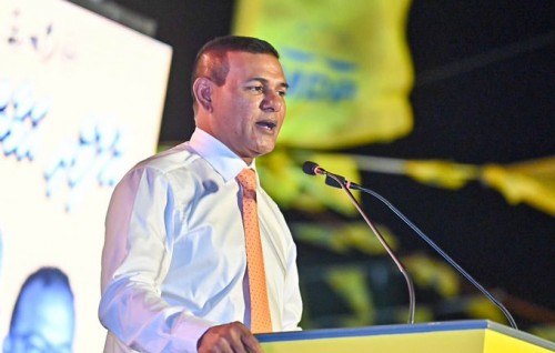 Alhugandu campaign kohddhin hurihaa candidatun molhuvi, Raees Solihaves kaamiyaabu libeyne: Siyam