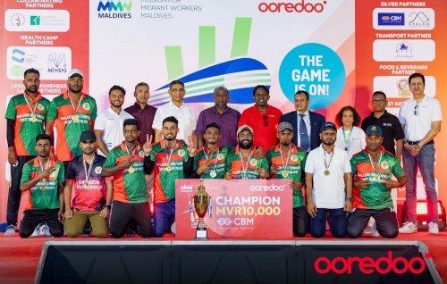 Mission for Migrant Workers cricket carnival ge champion kan Bangladesh high commission ah