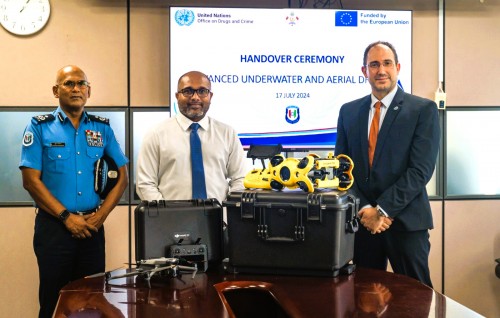 Kandaai vaige therey gai dhuhvaa 2 drone fuluhunah hadhiyaa koffi