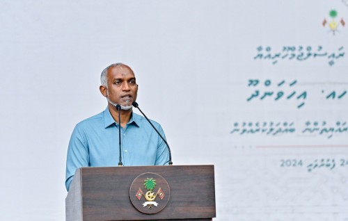 Baaru speed gai mashroou thah hingan majlis ah beynunvanee sarukaaraa eku masahkaiy kuraane memberun: Raees