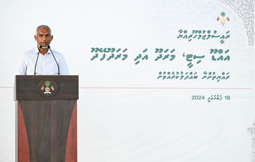 Mi sarukaarun mashroou thah hingaanee rayyithun mussandhivaa gothah: Raees