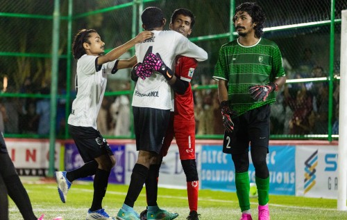 STO MYAT Futsal fiesta: Kanmathi faseyhakoh semi ah, Penalty gai Gaafaru hiydhathikollai Dhiffushi ves semi ah