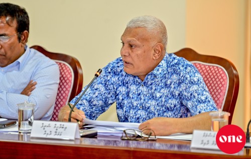 Majilis hiroarukohffaivanee Ameen Aanmuge ehbbaarulumaaeku: Shareef