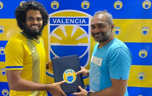 Gaumee team ge captain Aku Valencia ah