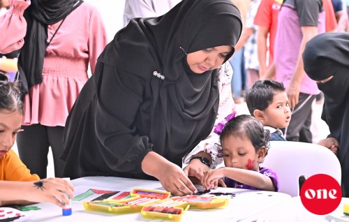 One Photo: Palestine ah eheevaan hulhumale' gai kuriyah gendhaa harakaaithah