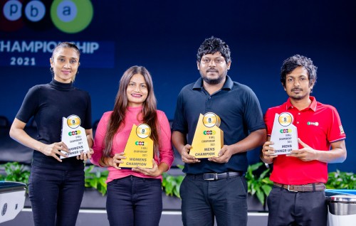MPBA ge 9 Ball Championship ge champion kann Fayaz aai Dheena ah