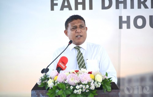 Male' gai 21,000 aailaa eh ulhenee dhiriulhen ekasheege nuvaa varuge kudhi thanthanugai: Minister Aslam