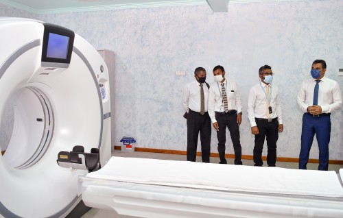 Un'goofaaru Hospital ge CT scan aai Mammography adhi OPG ge hidhumaiy rasmeekoh fashaifi