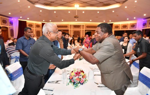 President attends Banquet hosted by Speaker of Parliament in Honour of Fourth South Asian Speakers’ Summit