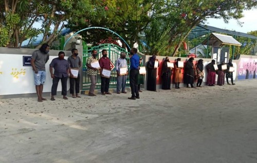 Belenivereen nukume Rinbudhoo School gai thalhu alhuvaifi, naasthaa gadi dhiya iruves dharivarun magumatheegai!