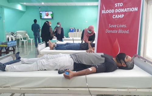 STO holds blood donation camp