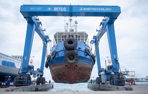 MTCC Boat Yard: Raajjeyge enme zamaanvee, enme fulhaa dhaairaaehggai hidhumaiydhey boat yard