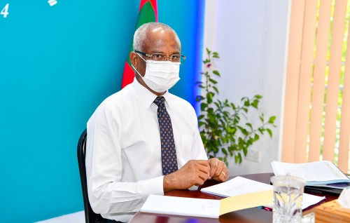 President Solih tests positive for Covid-19