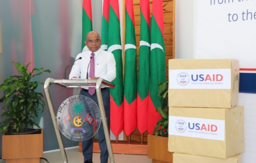 US donates 60 portable critical care ventilators to Maldives