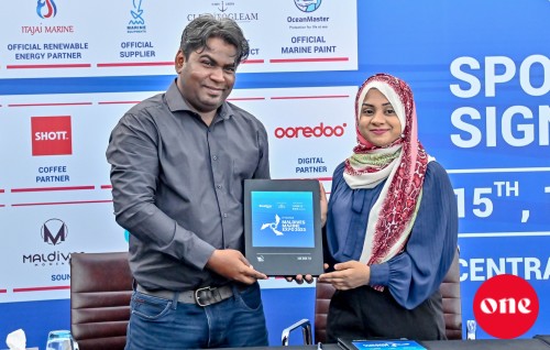 ONE Photo: Maldives Marine Expo ge Sponsor innaa eku soi kurun