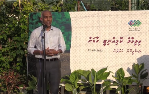 Villimale gai 500 housing unit hadhan community  garden ehen thanakah badhalu kuranee