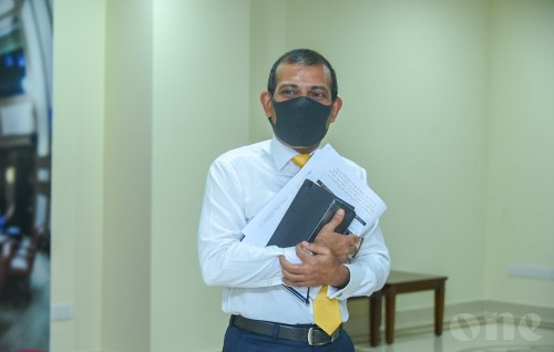 Climate vulnerable forum ge thematic ambassador akah Raees Nasheed