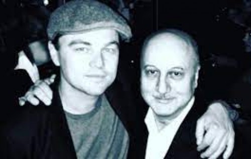 Leonardo DiCaprio aai bahdhaluvi dhuvahu kanthah vee goiy Anupam Kher kiyaidheefi