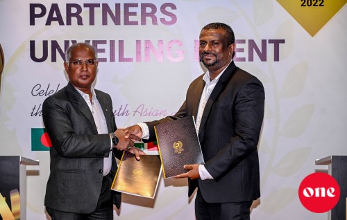 SATA 2022 ge platinum partner akah Al-Shaaly, Gold Partnerunah VIA adhi Hawks