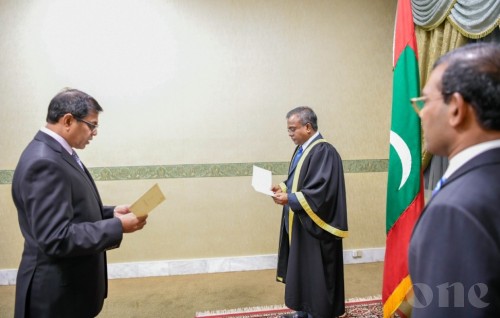 MP Riza sworn into office