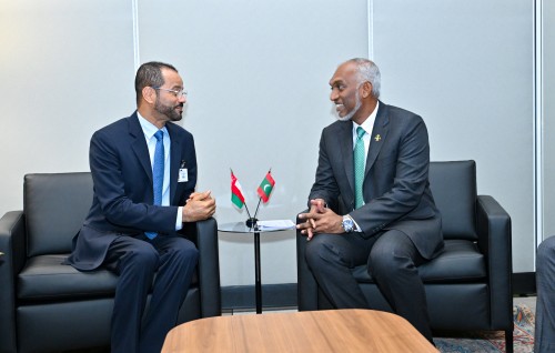 Raees Dr. Muiz Oman ge haarijee vazeeraa bahddhalhukurahvvaifi, tharahggeege agenda hissaakurevvi
