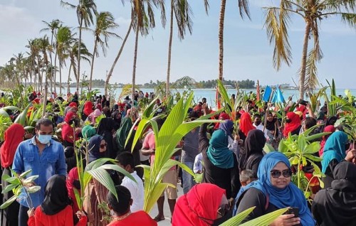 Hoarafushi Airport gai jetty eh nethumuge kanboduvun raees aa  hihssaakohffi